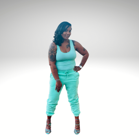 Perfect Tank and Sweatpants Set