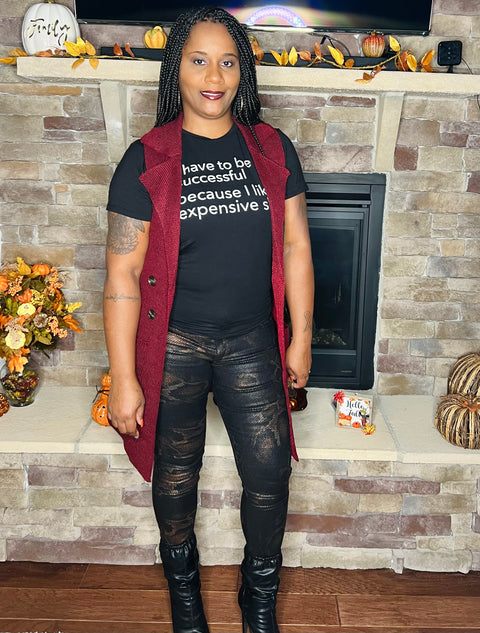 Sleeveless Cardigan Vest