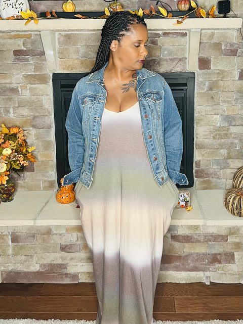 Fall Vibes Maxi Dress