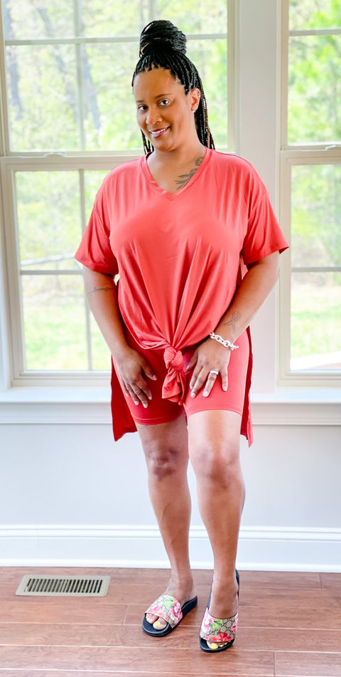 Cassidy Biker Short Set