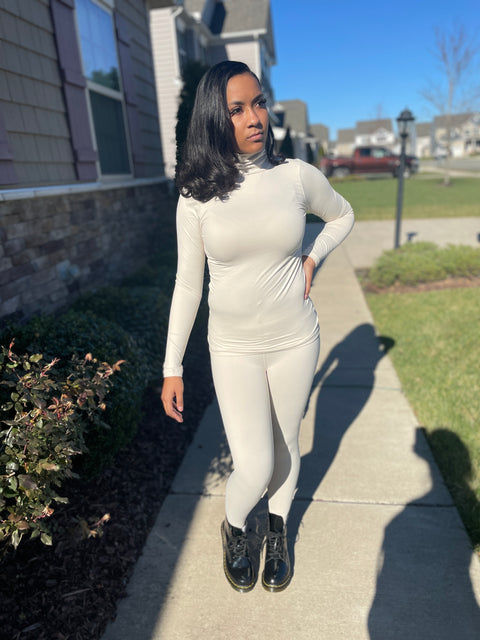 Mock Turtleneck Legging set