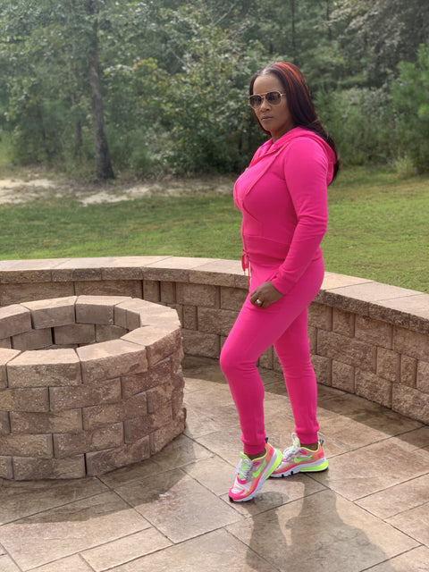 Neon Jogger Set