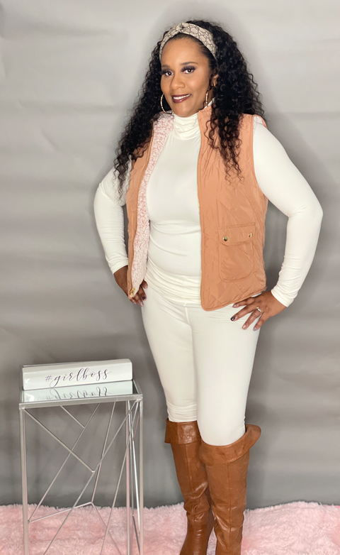 Mock Turtleneck Legging set